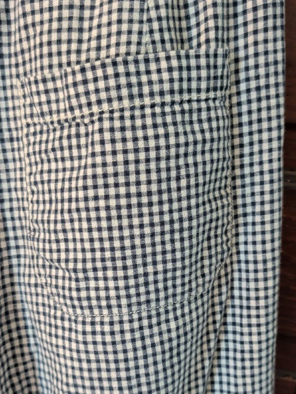 Anthropologie classic gingham